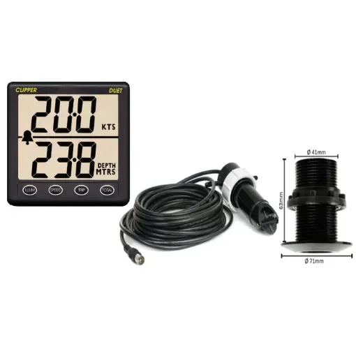 Depth Sounder Pack + Duet Clipper Speedometer product image
