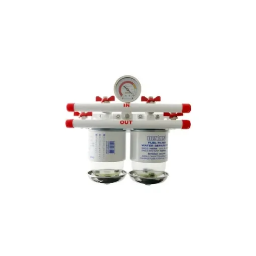 Vetus Dual Marine Fuel Filter and Water Separator 75704VT - 190L / 10 micron product image