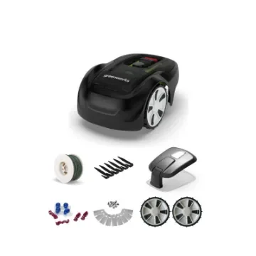 Greenworks Optimow 7 Robotic Lawn Mower - for 750m2 - with Garage and Accessories product image