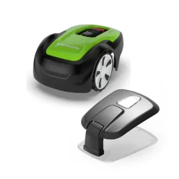 Optimow M Robotic Lawn Mower Pack Greenworks - for 500m2 - with Garage product image
