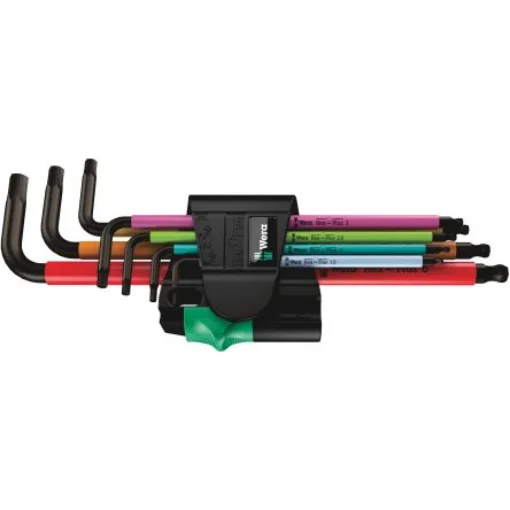 Wera 7 piece L Shape Metric Hex Key Set, 1 x 1.5 x 90mm - 05022534001 product image