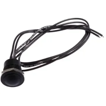 APEM Push Button Switch, Momentary, Panel Mount, 16.2mm Cutout, SPST, 24V dc, IP65, IP67 - IAR3F1200 product image