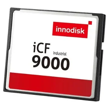 InnoDisk iCF9000 Industrial 1 GB SLC Compact Flash Card - DC1M-01GD71AW1DB product image