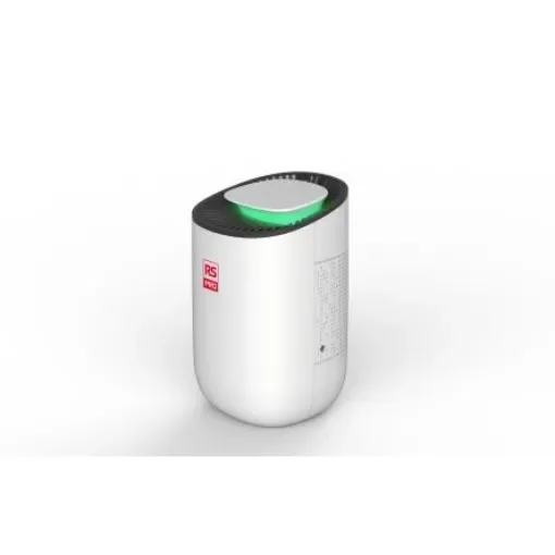 RS PRO Dehumidifier, 0.6L water tank, 0.3L/day extraction rate Multi-Plug Adaptor - 160696 product image