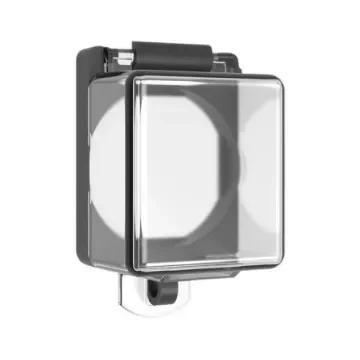 BACO Protective padlockable flap, For Use With L Series Flush Mount Pushbuttons - LWA0226 product image