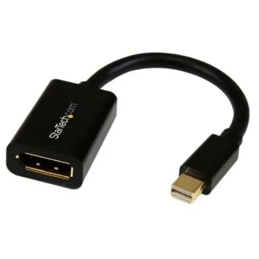 StarTech.com Male Mini DisplayPort to Female DisplayPort, PVC  Cable, 4K @ 60 Hz, 3m - MDP2DPMF6IN product image