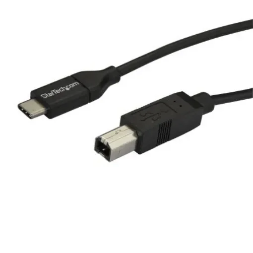 StarTech.com USB 2.0, Male USB C to Male USB B, 480Mbps, 2m - USB2CB2M product image