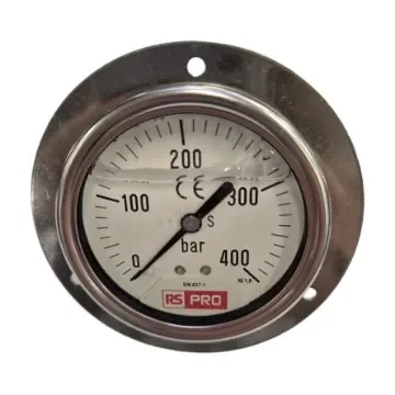 RS PRO BSP 1/4 Analogue Pressure Gauge 400bar Bottom Entry 63mm Outside Diameter - 179993 product image