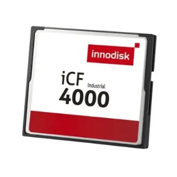 InnoDisk iCF4000 Industrial 512 MB SLC Compact Flash Card - DC1M-512D31C1SB product image