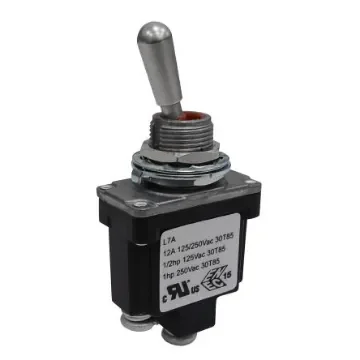 RS PRO Toggle Switch, Panel Mount, On-None-Off, SPST, Step Model Terminal, 125, 250V ac - 186239 product image