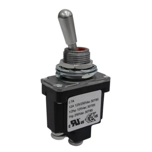 RS PRO Toggle Switch, Panel Mount, On-None-Off, SPST, Step Model Terminal, 125, 250V ac - 186239 product image