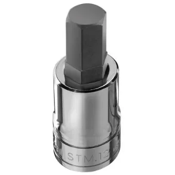 Facom 1/2 in Drive Bit Socket, Hex Bit, 14mm, 60 mm Overall Length - STM.14 product image