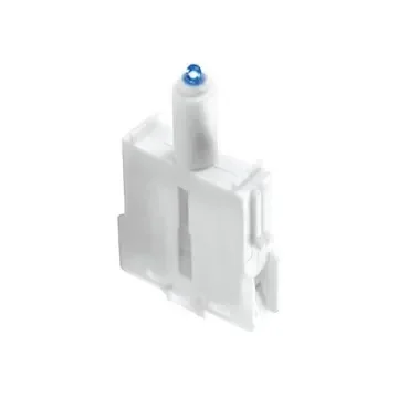HARTING 09454530400 Series Contact Block for Use with Push Button, 24V, Blue Light product image