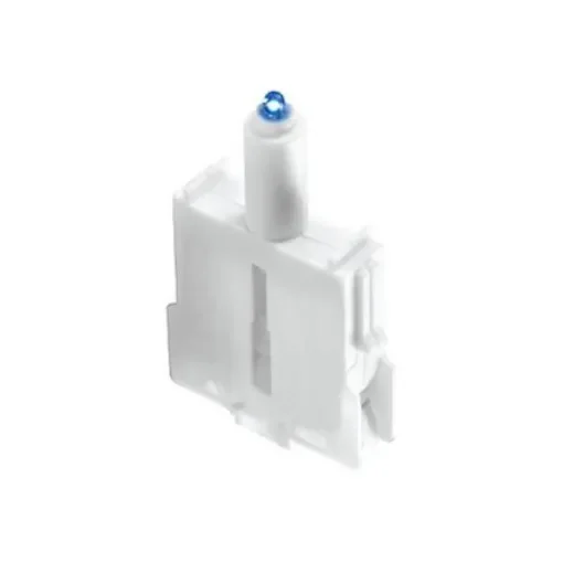 HARTING 09454530400 Series Contact Block for Use with Push Button, 24V, Blue Light product image