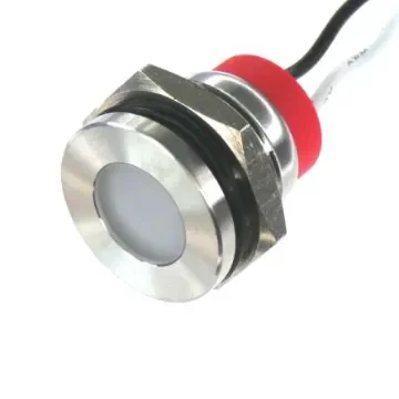 CML Innovative Technologies PL14SL Series Green, Red Panel LED, 12V, 14mm Mounting Hole Size, Lead Wires Termination, - PL14SL092 product image