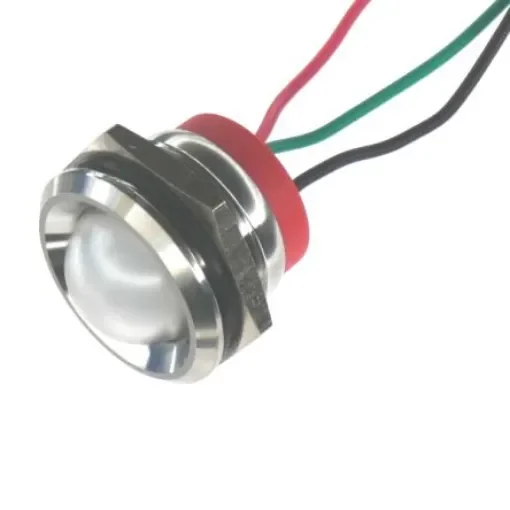CML Innovative Technologies PL22SL Series Green, Red Panel LED, 12V, 22mm Mounting Hole Size, Lead Wires Termination, - PL22SL192 product image