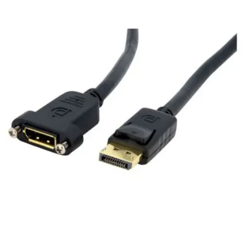 StarTech.com Male DisplayPort to Female DisplayPort, PVC  Cable, 4K @ 60 Hz, 1m - DPPNLFM3 product image