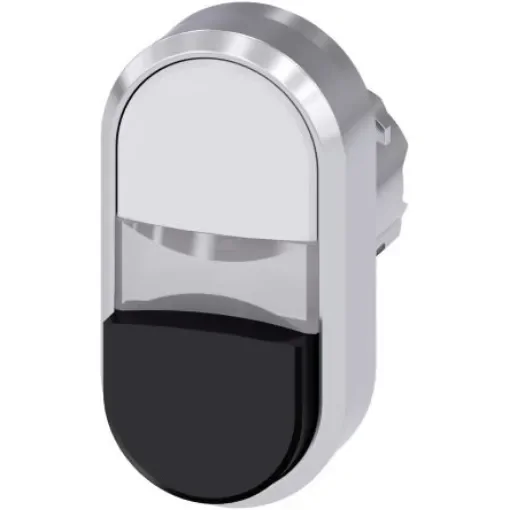 Siemens SIRIUS ACT 3SU10 Series Momentary Push Button, 22mm Cutout, IP66, IP67, IP69K - 3SU1051-3BB61-0AA0 product image