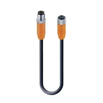 Lumberg Automation Straight Male 4 way M12 to Straight Female 4 way M12 Sensor Actuator Cable, 1m - 46416 RSTS 4-RKTS 4-288/1 M product image