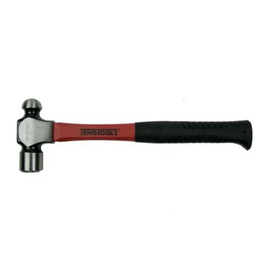 Teng Tools Carbon Steel Ball-Pein Hammer with Rubber Handle, 483g - HMBP12 product image