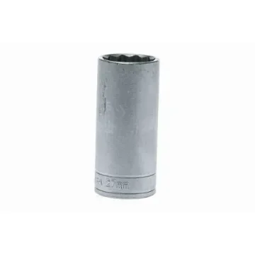 Teng Tools 1/2 in Drive 27mm Deep Socket, 12 point, 79 mm Overall Length - M120627-C product image