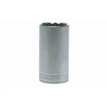 Teng Tools 1/2 in Drive 32mm Deep Socket, 12 point, 79 mm Overall Length - M120632-C product image