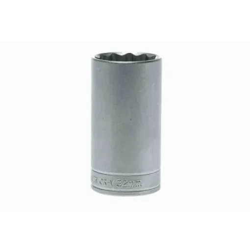 Teng Tools 1/2 in Drive 32mm Deep Socket, 12 point, 79 mm Overall Length - M120632-C product image