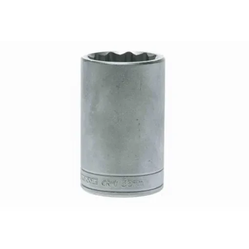 Teng Tools 1/2 in Drive 36mm Deep Socket, 12 point, 79 mm Overall Length - M120636-C product image