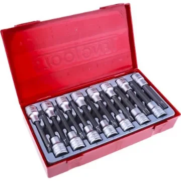 Teng Tools 15-Piece Metric 1/2 in Bit Socket Set , Hex Bit; Torx Bit - TTTXH15 product image