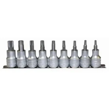 Teng Tools 9-Piece 1/2 in Bit Socket Set , Tamperproof Torx Bit - M1213TPX product image