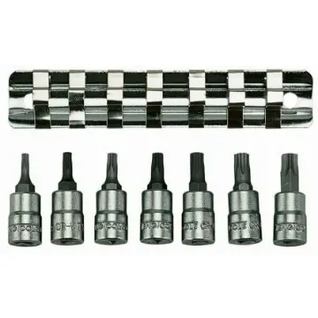 Teng Tools 7-Piece 1/4 in Bit Socket Set , Torx Bit - M1408TX product image