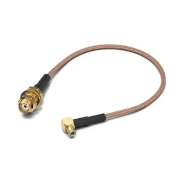 Wurth Elektronik WR-CXASY Series Female SMA to Male MCX, 152.4mm, RG178/U Coaxial, Terminated50 O - 65501710415301 product image