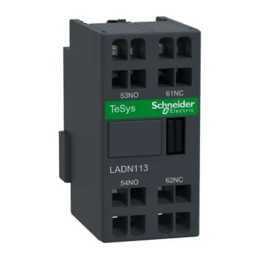 Schneider Electric Auxiliary Contact Block, 1NC + 1NO, Tesys LADN - LADN113 product image