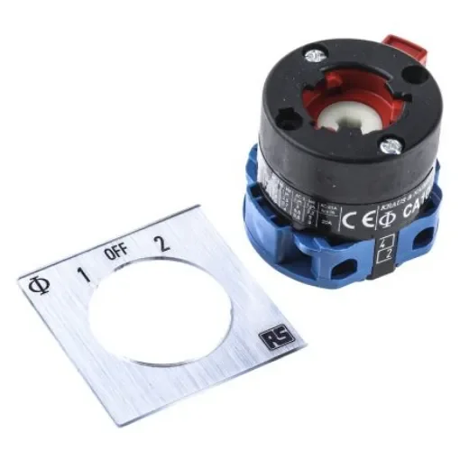 Kraus & Naimer, SP 3 Position 60° Double Throw Cam Switch, 20A - CA10.A214/GBA002.*FT product image