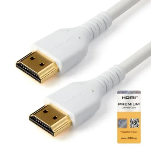 StarTech.com HDMI 2.0, 2m Male HDMI to Male HDMI Premium High Speed 4K @ 60Hz - RHDMM2MPW product image