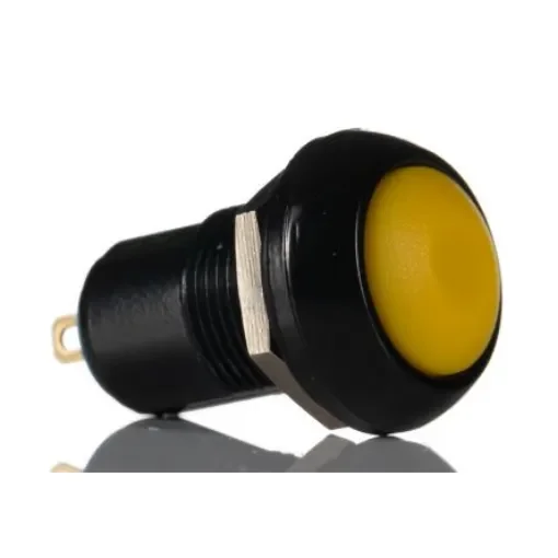 APEM Illuminated Push Button Switch, Latching, Panel Mount, 13.6mm Cutout, SPST, 28V dc, IP67 - IPR1SAD5 product image