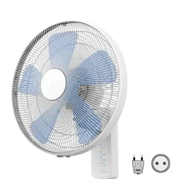 RS PRO Wall Fan 66.17m³/min 400mm blade diameter 3 speed 230 V with plug: Type C - European Plug - 227907 product image