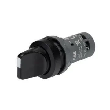 ABB Short Handle Selector Switch - (1NO+1NC) 2 Positions - 1SFA619201R1076 C2SS2-10B-11 product image