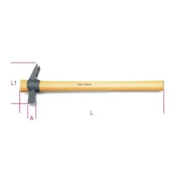 BETA Steel Claw Hammer with Wood Handle, 400g - 1376X 400 product image