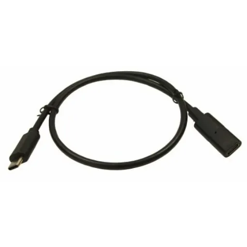 RS PRO USB 3.1, Male USB C to Female USB C, 500mm - 2354777 product image