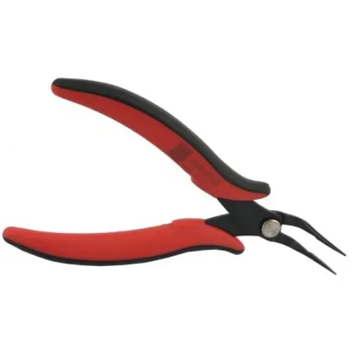 RS PRO Long Nose Pliers, 147 mm Overall, Angled Tip, 16mm Jaw - 2380743 product image