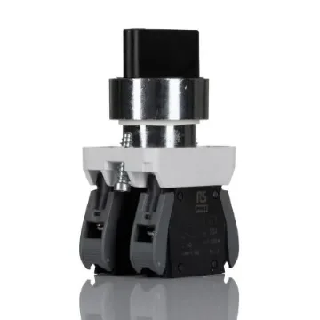 RS PRO Short Lever Selector Switch - (2NO) 22.5mm Cutout Diameter 3 Positions - 2383954 product image