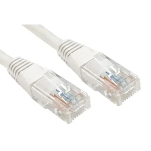 RS PRO, 10m Cat6, White RJ45 to Male RJ45 Male, U/UTP Unshielded, Terminated PVC Sheath - 2406335 product image