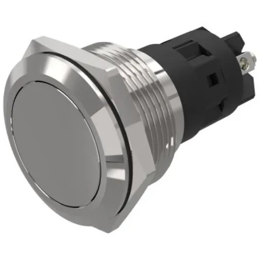 EAO 82 Series Push Button Switch, Latching, Panel Mount, 22.3mm Cutout, SPDT, 240V, IP65, IP67 - 82-6152.2000 product image