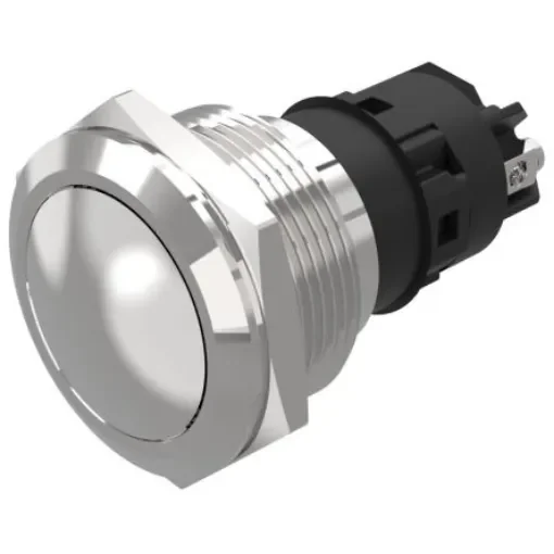 EAO 82 Series Push Button Switch, Momentary, Panel Mount, 22.3mm Cutout, SPDT, 240V, IP65, IP67 - 82-6162.1000 product image