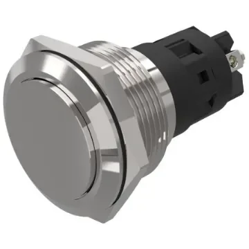 EAO 82 Series Push Button Switch, Latching, Panel Mount, 22.3mm Cutout, SPDT, 240V, IP65, IP67 - 82-6162.2000 product image