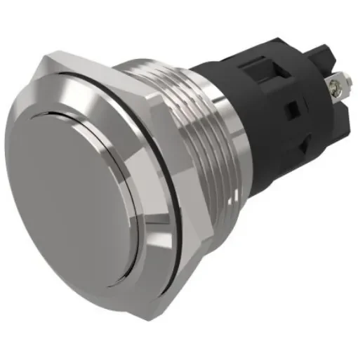 EAO 82 Series Push Button Switch, Latching, Panel Mount, 22.3mm Cutout, SPDT, 240V, IP65, IP67 - 82-6162.2000 product image