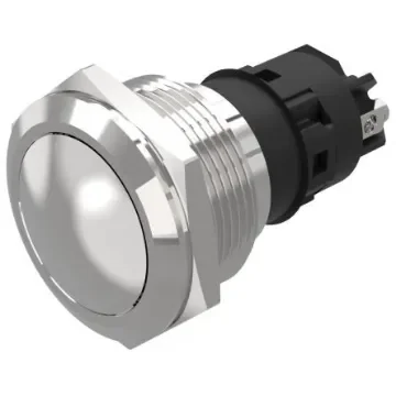 EAO 82 Series Push Button Switch, Latching, Panel Mount, 22.3mm Cutout, SPDT, 240V, IP65, IP67 - 82-6572.2000 product image