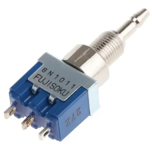 Honeywell Miniature Push Button Switch, Latching, Panel Mount, 6.5mm Cutout, SPDT - 8N1011-Z product image