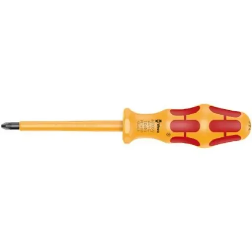Wera Pozidriv Insulated Screwdriver, PZ2 Tip, VDE/1000V - 05051613001 product image